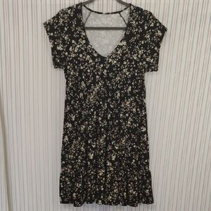 NoBo Floral Black Dress